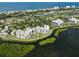 Aerial view of community by the bay at 2020 Harbourside Dr # 424, Longboat Key, FL 34228