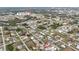 Aerial view showcasing home's neighborhood and proximity to Warm Mineral Springs at 212 San Carlos Ave, North Port, FL 34287