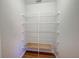 Empty wire shelving pantry at 2134 Boxwood St, North Port, FL 34289