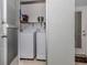 Convenient laundry room with washer and dryer at 214 Field E Ave # 1, Venice, FL 34285