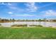 Stunning lake view from the backyard at 2224 Mesic Hammock Way, Venice, FL 34292