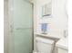 Bathroom with shower and toilet at 244 Saint Augustine Ave # 107, Venice, FL 34285