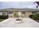 Spacious backyard with patio and shed at 315 Park N Blvd, Venice, FL 34285