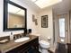 Clean bathroom with granite vanity and shower at 315 Park N Blvd, Venice, FL 34285