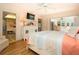 Main bedroom with access to the pool and patio at 315 Park N Blvd, Venice, FL 34285