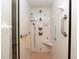 Walk-in shower with safety features at 315 Park N Blvd, Venice, FL 34285