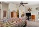 Main bedroom with a view, large bed, and plenty of space at 3789 Lakewood Blvd, North Port, FL 34287