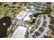Aerial view of Augusta Villas community, including golf course at 450 Wexford Cir # 106, Venice, FL 34293