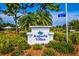 Augusta Villas community entrance sign at 450 Wexford Cir # 106, Venice, FL 34293