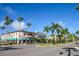 View of Venice, Florida's downtown area with palm trees and buildings at 450 Wexford Cir # 106, Venice, FL 34293
