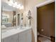 Bathroom with sink, vanity, and toilet at 482 Montelluna Dr, North Venice, FL 34275