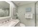 Bathroom with vanity, toilet and shower at 5125 Gulf Of Mexico Dr # 7, Longboat Key, FL 34228