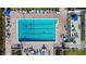 Refreshing community pool with ample seating at 654 Bird Bay E Dr # 206, Venice, FL 34285