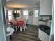 Charming dining room with a table for four and built-in hutch at 788 Cervina Dr, Venice, FL 34285