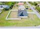 House with solar panels and a large fenced backyard at 8307 Glover Ave, North Port, FL 34291