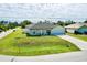 A charming single-story home with a well-maintained lawn and an attached garage at 8307 Glover Ave, North Port, FL 34291