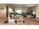 Living room features comfortable seating and a view of the lanai at 112 Jose Gaspar Dr # 112, Englewood, FL 34223