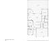 Single-story house floor plan with 3 bedrooms and 2 bathrooms at 12950 Basilica Dr, Venice, FL 34293