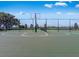 Outdoor basketball court with surrounding fence at 13237 Satin Lily Dr, Riverview, FL 33579