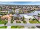 Birds-eye view of waterfront homes with private docks and canals at 1371 Grebe Dr, Punta Gorda, FL 33950