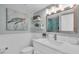 Stylish bathroom with a new vanity, quartz counters, and updated fixtures at 1555 Tarpon Center Dr # 238, Venice, FL 34285