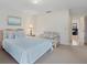 Spacious bedroom with a queen bed and additional seating at 1700 Curry Ave # 37, Nokomis, FL 34275