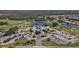 Aerial view of Pelican Pointe community and golf course at 1891 San Silvestro Dr, Venice, FL 34285