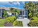 Enjoy the Florida sunshine on this private patio with lush landscaping at 1891 San Silvestro Dr, Venice, FL 34285