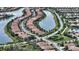 Community overview showing home's location by water at 19500 Petrino St, Venice, FL 34293