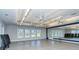 Bright and airy yoga studio with large mirrors and plenty of space at 19500 Petrino St, Venice, FL 34293