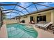 Refreshing screened pool and spacious deck at 2136 Mesic Hammock Way, Venice, FL 34292
