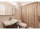 Clean bathroom with updated vanity and shower/tub combo at 2280 Stickney Point Rd # 437, Sarasota, FL 34231