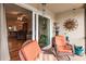 Spacious lanai with access to living room and pool view at 2280 Stickney Point Rd # 437, Sarasota, FL 34231