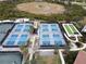 Well-maintained pickleball courts in a community setting at 23619 Awabuki Dr, Venice, FL 34293