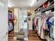 Large walk-in closet with ample storage space at 23619 Awabuki Dr, Venice, FL 34293