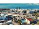 Aerial view showing community and ocean at 2985 N Beach Rd # C8-1, Englewood, FL 34223