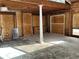 Open living space with exposed beams and framing at 2985 N Beach Rd # C8-1, Englewood, FL 34223