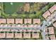 Aerial view of the villa community, showing the property location at 4206 Vicenza Dr # C24, Venice, FL 34293