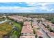 Aerial view of a community featuring lakefront properties at 4206 Vicenza Dr # C24, Venice, FL 34293