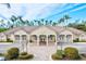 Elegant community clubhouse entrance at 4206 Vicenza Dr # C24, Venice, FL 34293