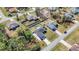 Aerial view of neighborhood, showcasing homes and lots at 4611 Crabapple Ave, North Port, FL 34287