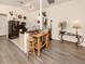 Modern kitchen with stainless steel appliances and granite countertops at 4743 Butterfly Ln, North Port, FL 34288