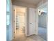 Hallway with access to bathroom and bedroom at 5552 Guest Ter, Port Charlotte, FL 33981