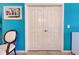 Double doors leading to a bedroom at 660 Silk Oak Dr, Venice, FL 34293
