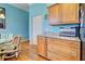 Kitchen with additional counter space and cabinets at 660 Silk Oak Dr, Venice, FL 34293
