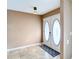 Welcoming foyer featuring a stylish double door entry and neutral walls at 7321 Teaberry St, Englewood, FL 34224
