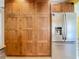 Elegant kitchen showcases stainless steel appliances, tall wooden cabinets offering plenty of storage and modern convenience at 7321 Teaberry St, Englewood, FL 34224