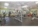 Well-equipped fitness center with various exercise machines at 801 Waterside Dr # 102, Venice, FL 34285