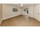 Spacious bedroom with sliding glass doors to patio at 826 Bayport Cir, Venice, FL 34292