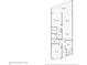 Floor plan showing a 2 bedroom, 2 bathroom condo at 840 The Esplanade N # 703, Venice, FL 34285